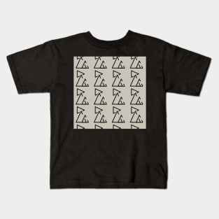 Background illustration geometrical, decorative design pattern, ornament with lines Kids T-Shirt